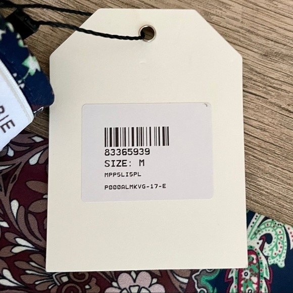 Cellabie Floral Boho Artsy Navy Linen Layered Lagenlook Shift Dress NWT Size M - Picture 13 of 15